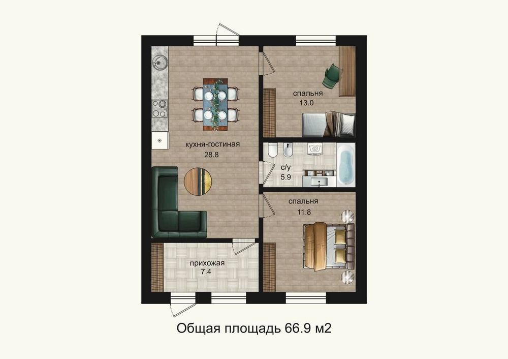 Этой весной мы закончим строительство домов новой планировки